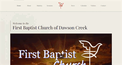 Desktop Screenshot of dcfirstbaptist.ca